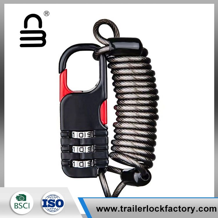 와이어 로프 헬멧 잠금 장치